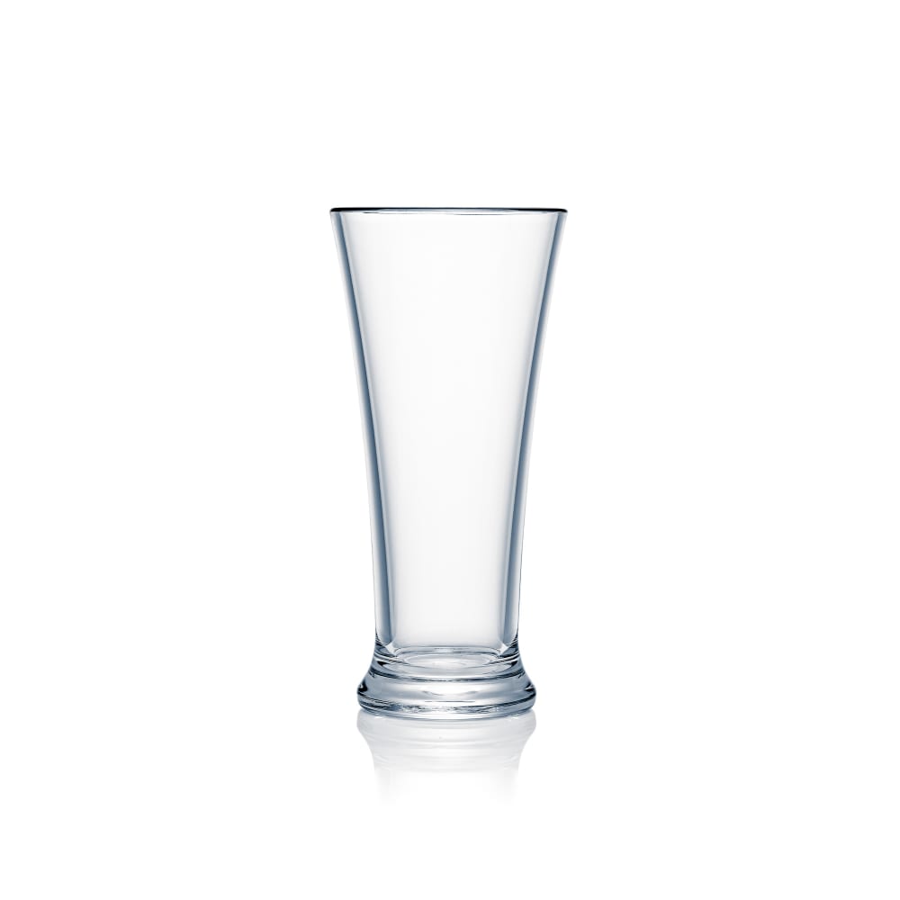 706-N415003 10 oz Design Pilsner, Plastic, Clear