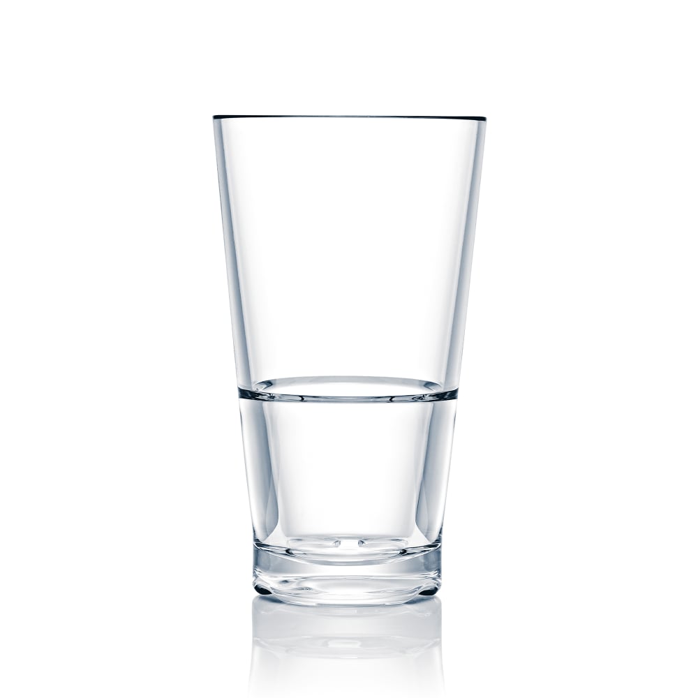 706-N710143 14 oz Clear Plastic Tumbler