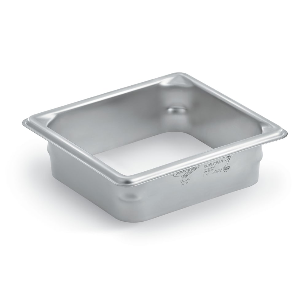 002-E6WC02 1/6 Size Rectangular Garbage Waste Chute, 22 Gauge Stainless
