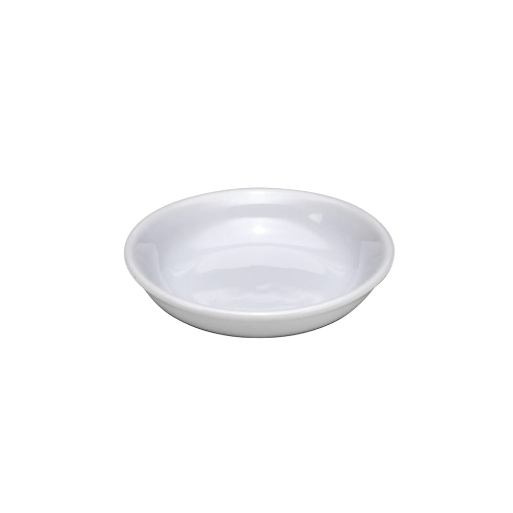 324-F8010000710 3 3/4 oz Round Buffalo Fruit Bowl - Porcelain, Bright White