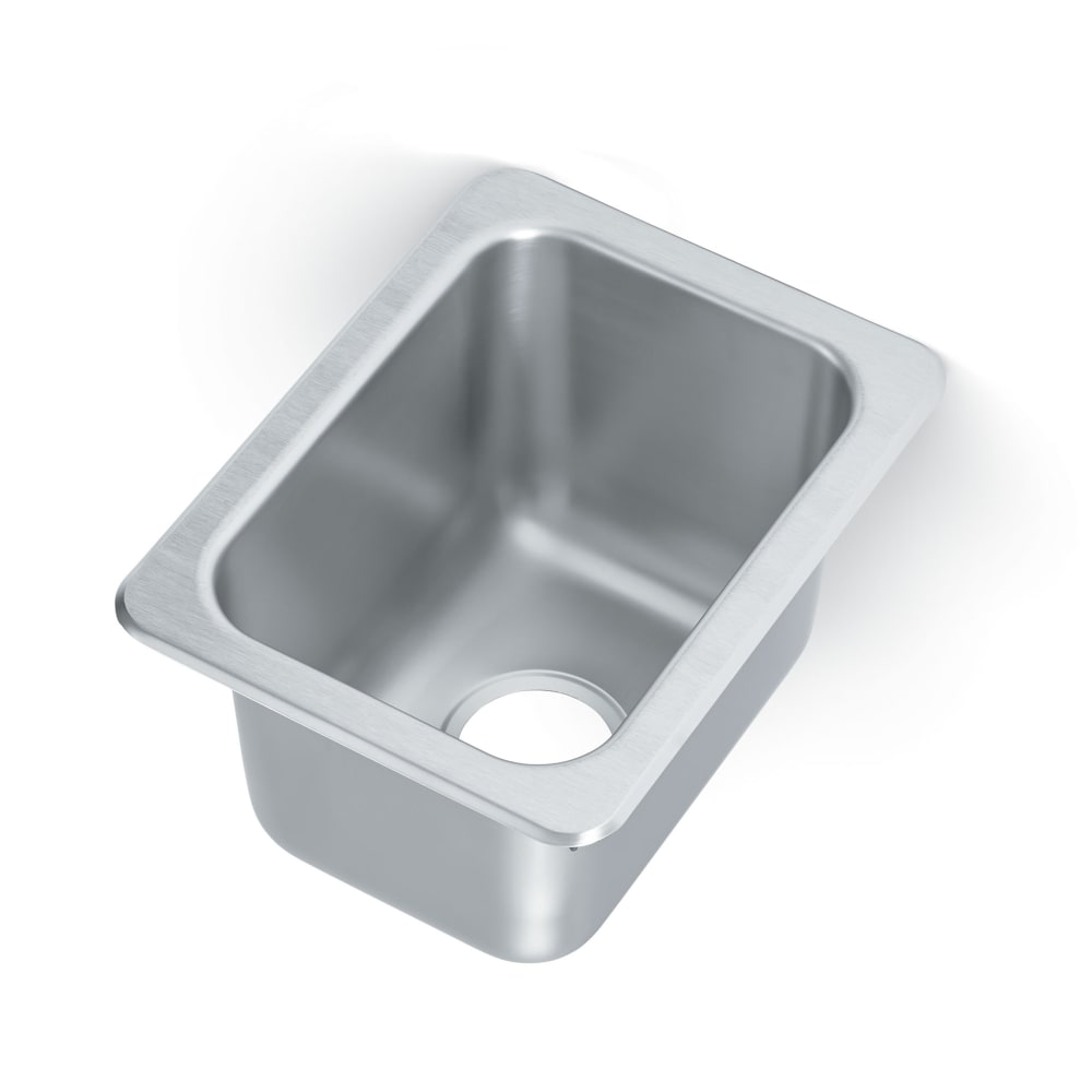 002-10111 (1) Compartment Drop-in Sink - 10" x 14"