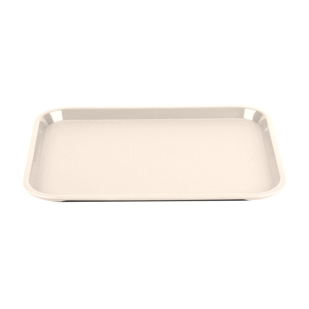 175-86106 Plastic Fast Food Tray -  14"L x 10"W, Almond