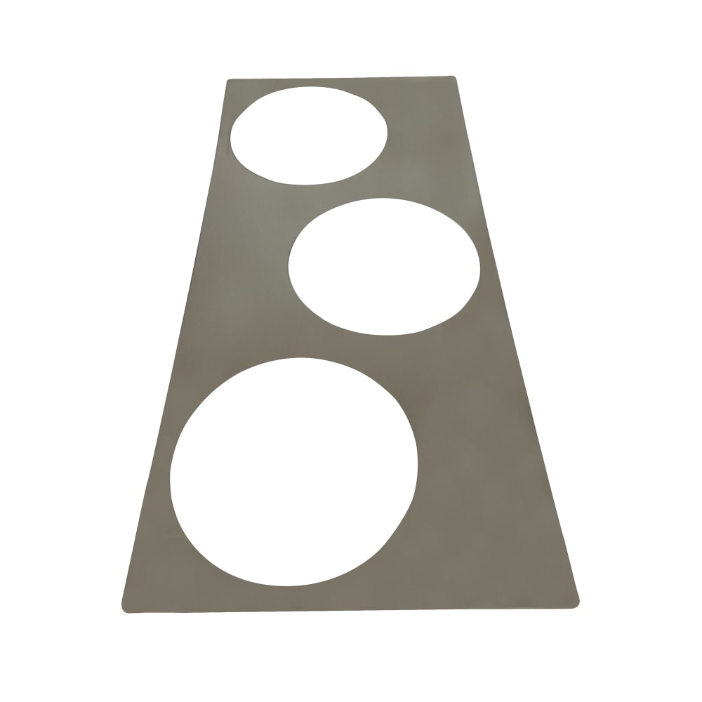 128-68591 Adapter Plate, three 7 quart inset holes, fits 6055A-43.