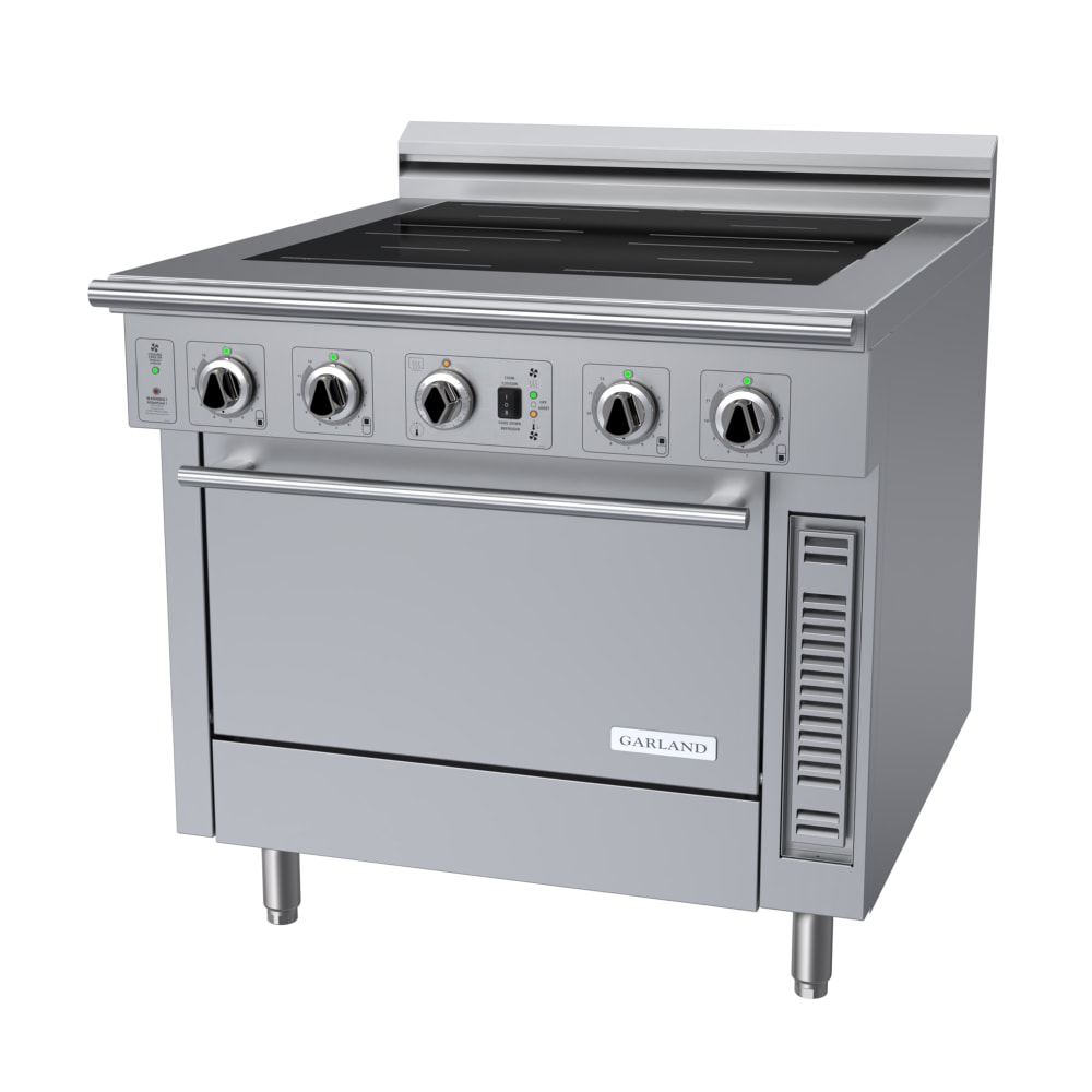 451-GME36I14C Master Series Floor Model Induction Range w/ (4) Burners, 120-208v/3ph