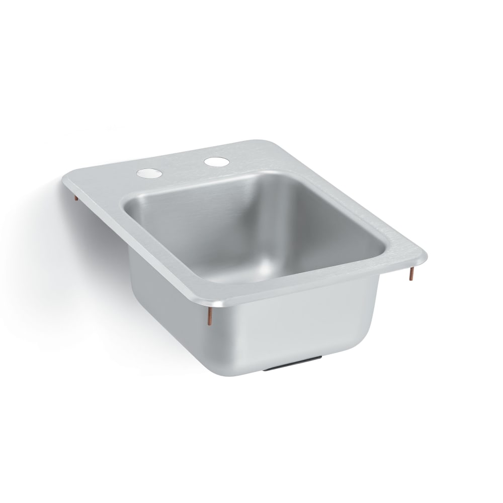 002-17342 (1) Compartment Drop-in Sink - 10" x 11"