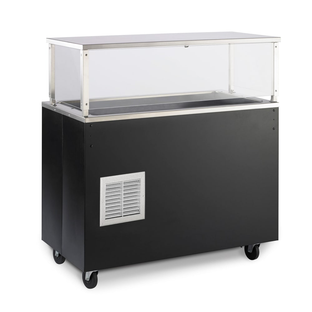 175-R39738 60" Affordable Portable™ Cold Food Bar - (4) Pan Capacity, Floor Model, Granite