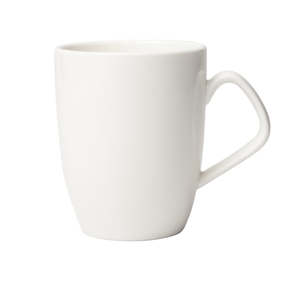 634-110005 14 1/3 oz Samira Mug - Porcelain, White