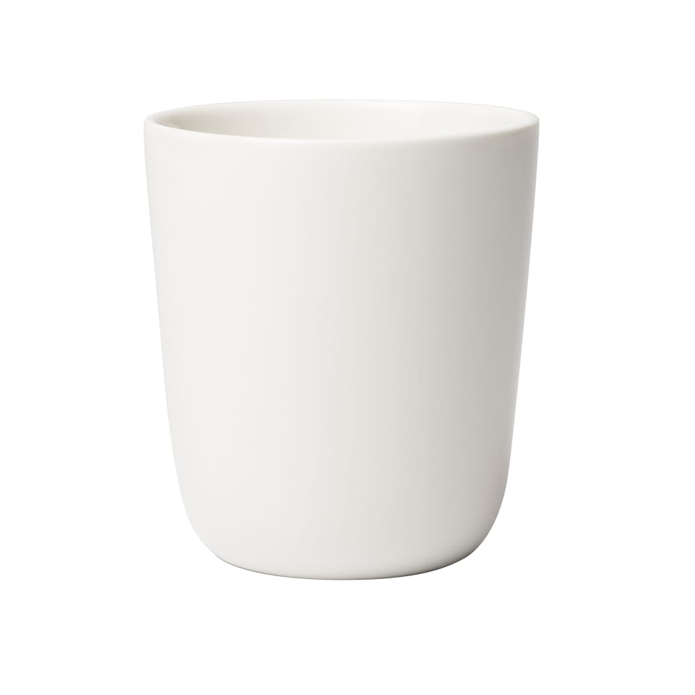 634-110008 9 1/3 oz Round Bouillon Cup - Porcelain, White