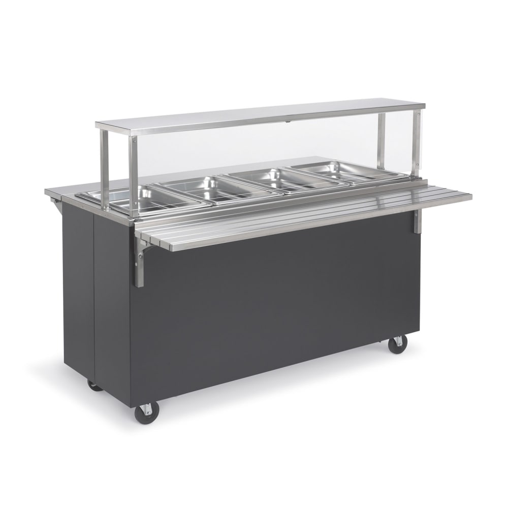 175-39768 46" Hot Food Table w/ (3) Wells & Enclosed Base, 120v