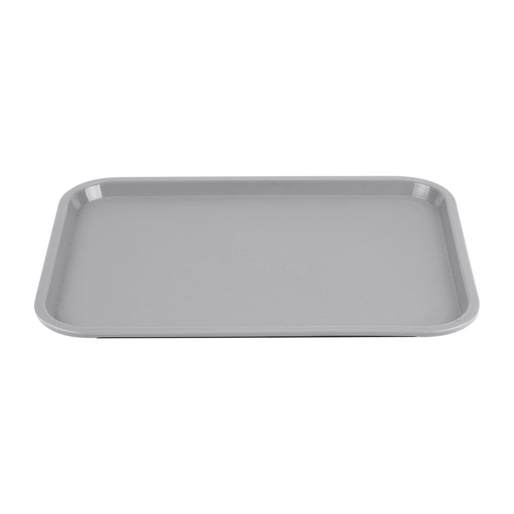 175-86115 Plastic Fast Food Tray - 16"L x 12"W, Gray