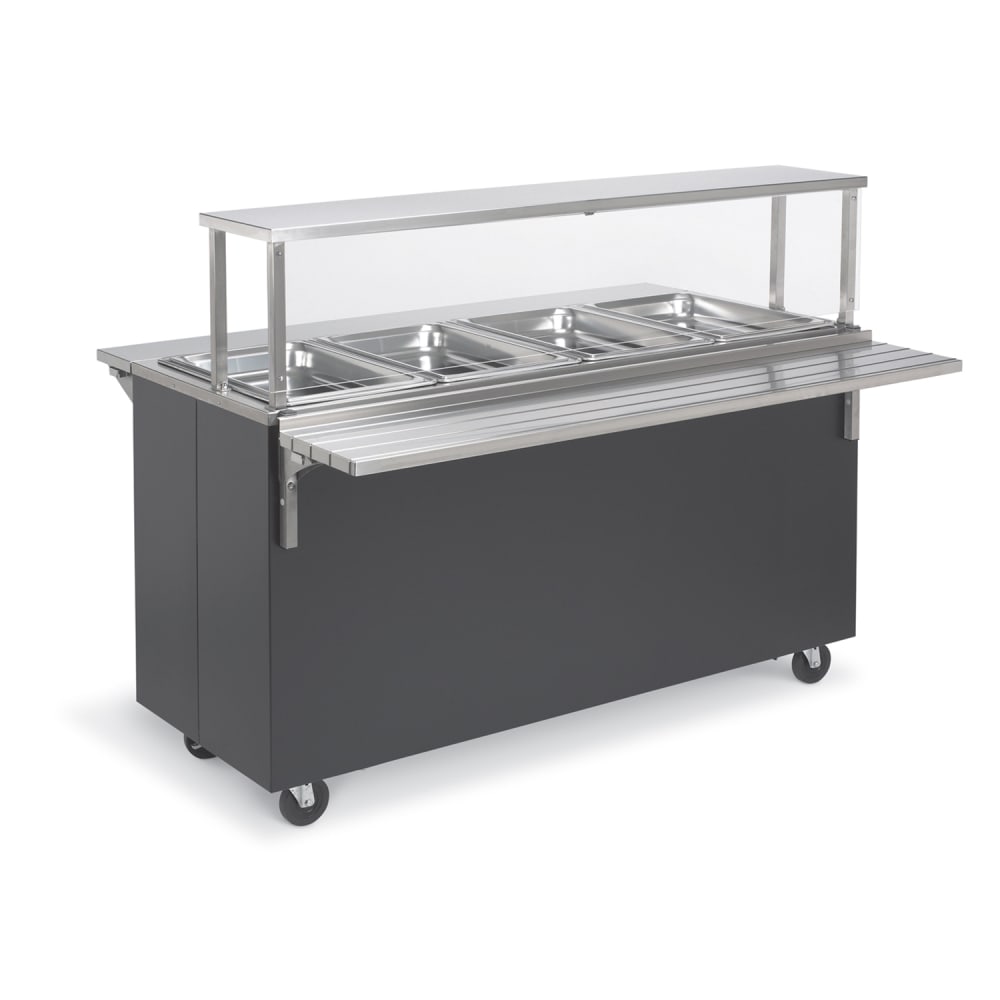 175-397122 60" Hot Food Table w/ (4) Wells & Enclosed Base, 208 240v/1ph