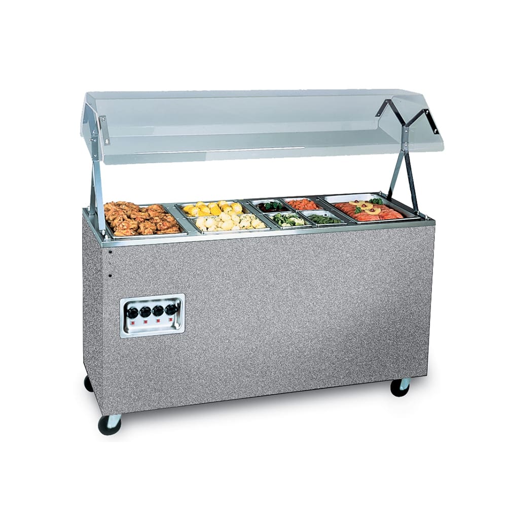 175-3877060 60" Hot Food Table w/ (4) Wells & Enclosed Base, 120v