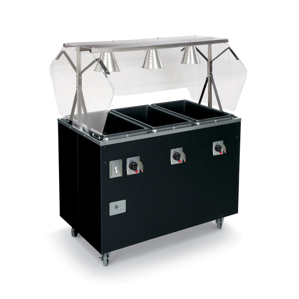175-T3873260 60" Hot Food Table w/ (4) Wells & Enclosed Base, 120v