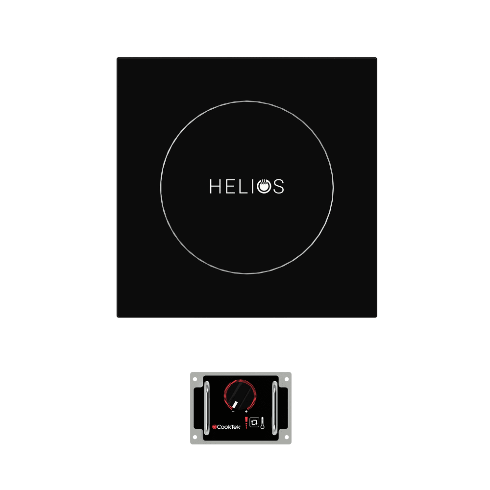 084-HRD9500SH351 Helios Countertop Commercial Induction Cooktop w/ 1 Burner, 120v