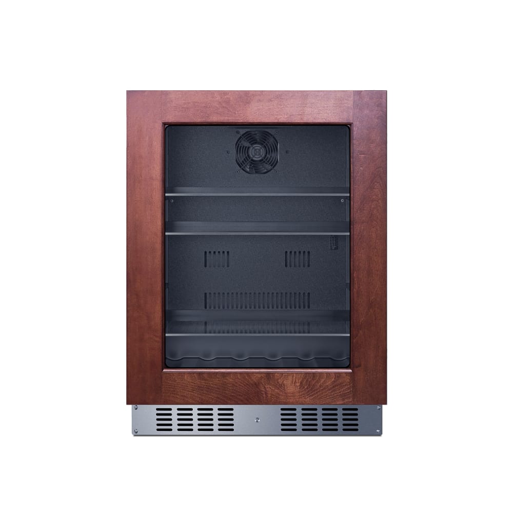 162-AL57GPNR 24"W Undercounter Refrigerator w/ 1 Glass Door, 115v