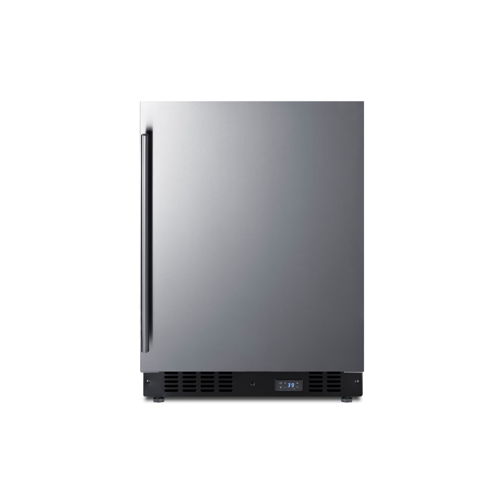 162-SCR610BLSDCSS 23 5/8"W Undercounter Refrigerator w/ (1) Section & (1) Door, 115v