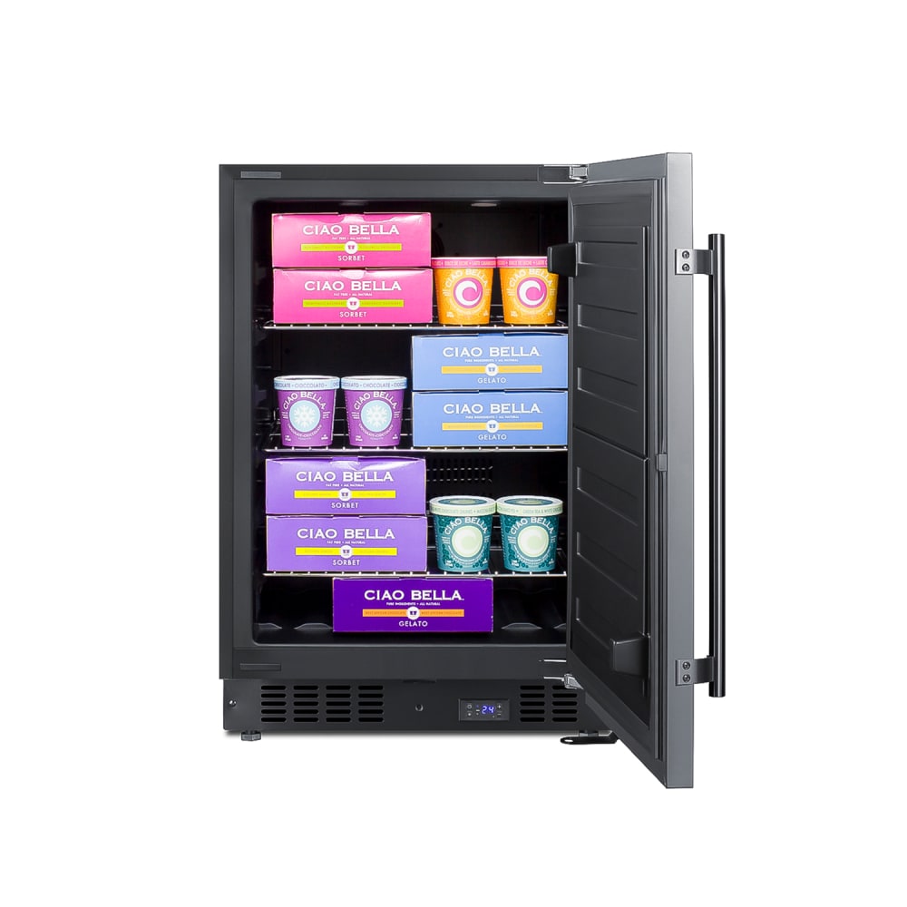 Summit SCFF53BSS 4.72 Cu. Ft. Stainless Steel Undercounter Compact Freezer