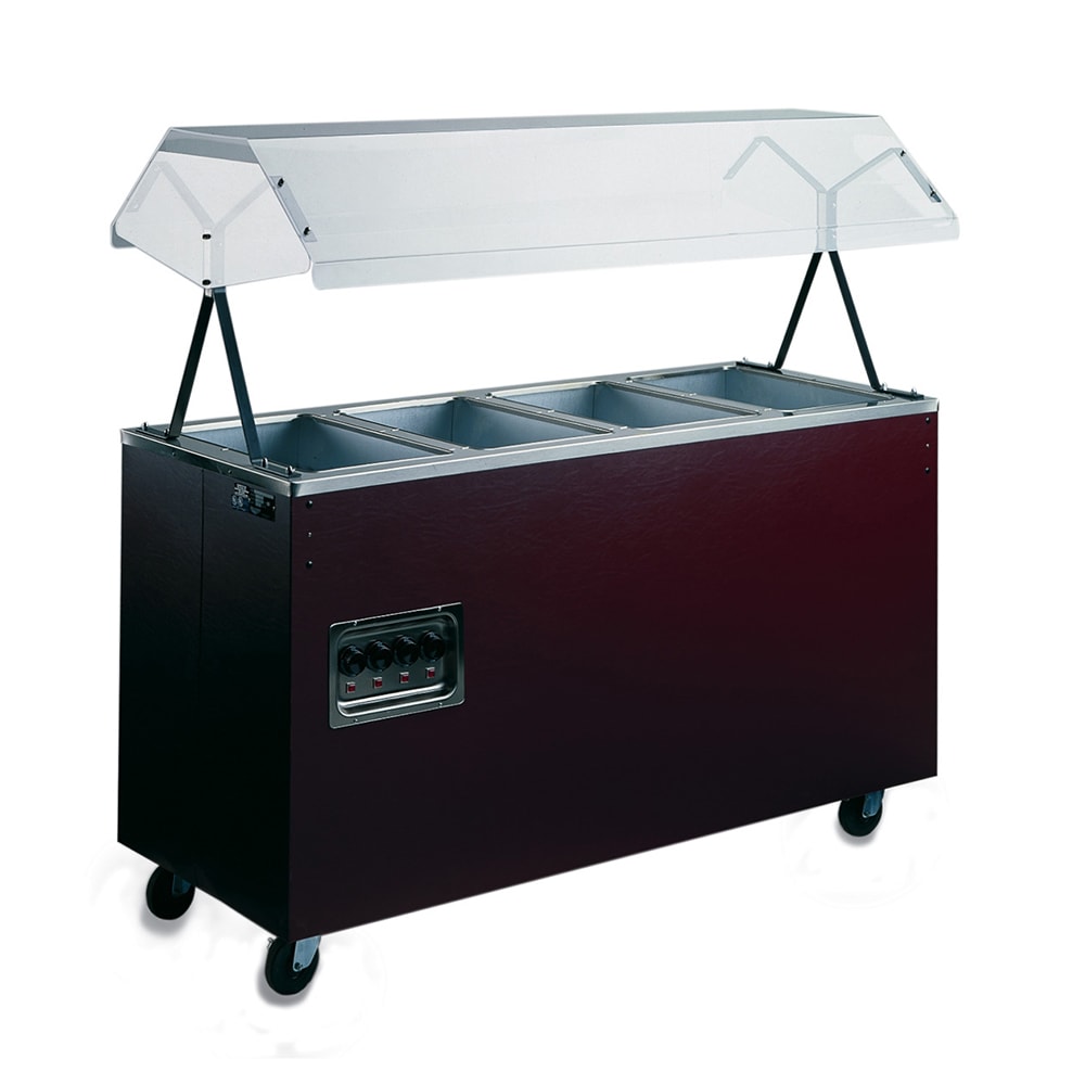175-38711 60" Hot Food Table w/ (4) Wells & Enclosed Base, 120v