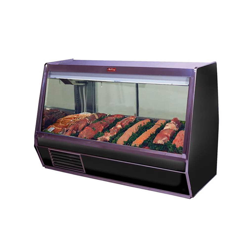 367-SCCMS32E8BEL 98" Full Service Red Meat Case w/ Straight Glass - (1) Level, 115v