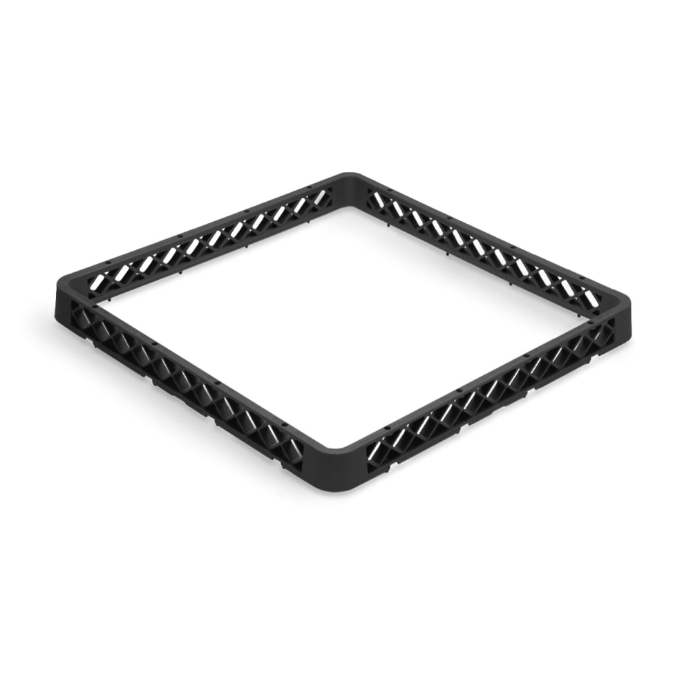 175-TR1A06 Full-Size Dishwasher Rack - Open with 1 Extender, Black