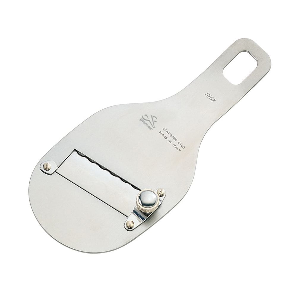 347-072595 7 1/4" Truffle Slicer w/ Adjustable Thickness Wheel, Stainless Steel
