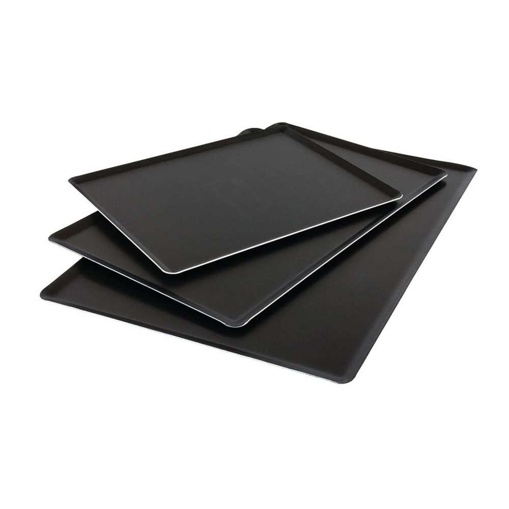 347-310201 1/4 Quarter Size Baking Sheet - 15 3/4" x 11 7/8", Non-Stick, Aluminum