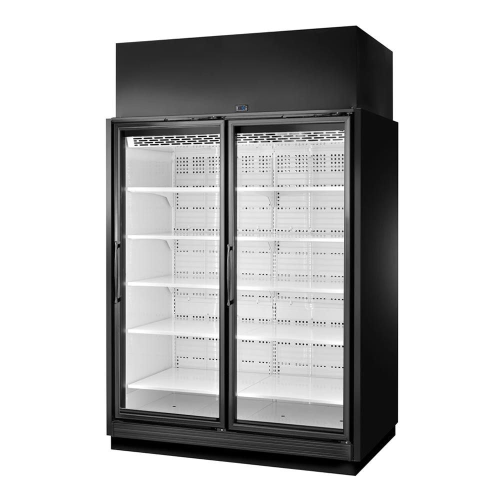 598-TRM2LBW1BRRYN4 66 1/2" Two Section Supermarket Display Freezer, (2) Right Hinge Doors, B...