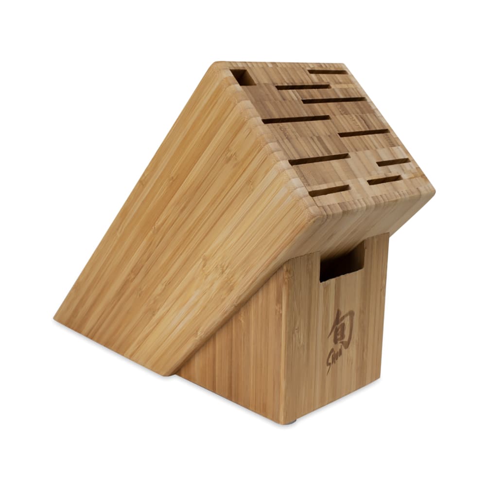 194-DM0831 11 Slot Shun Bamboo Knife Block