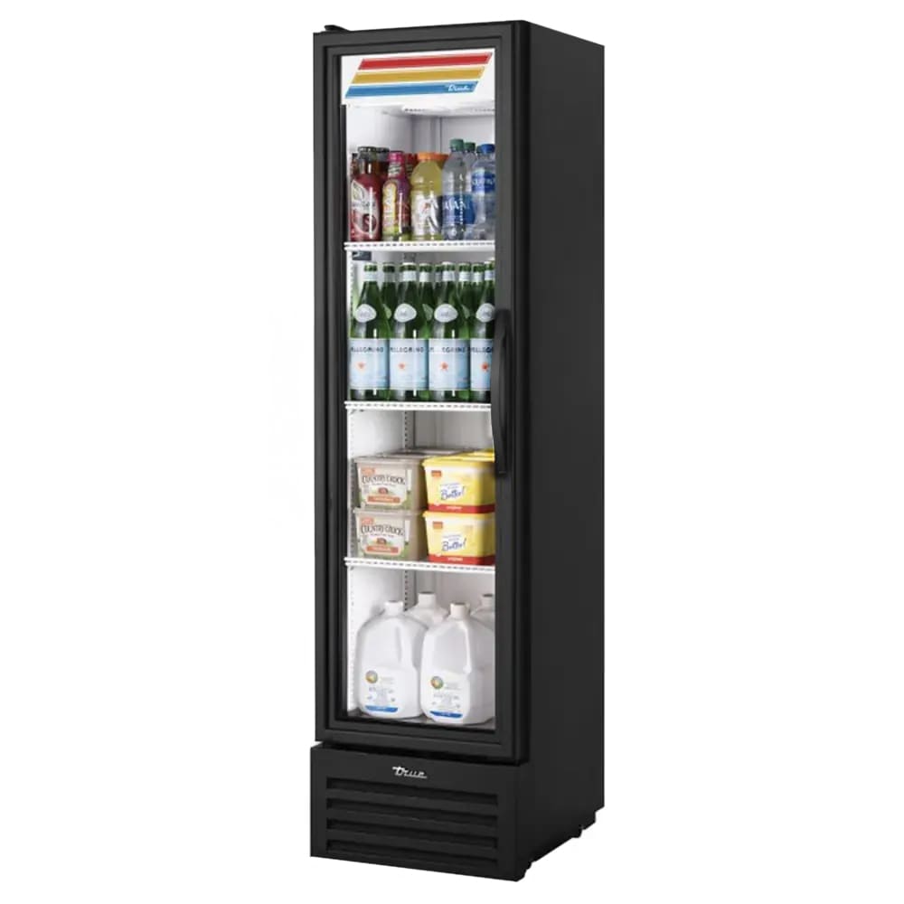 598-T11GHCTSL01LH 19 1/4" One Section Reach In Refrigerator, (1) Left Hinge Glass Door, 115v