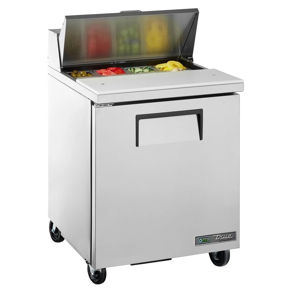 598-TSSU278LH 27" TSSU Series Sandwich/Salad Prep Table w/ Refrigerated Base, 115v