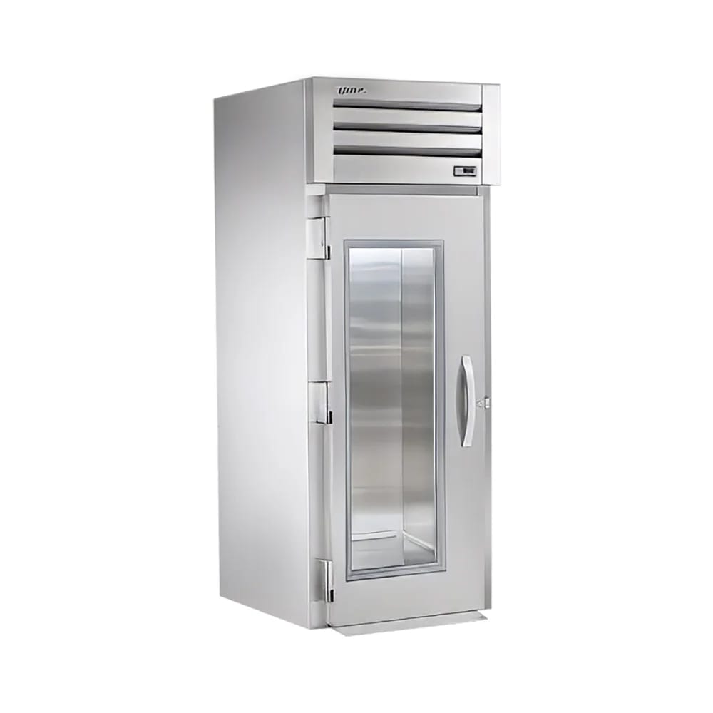598-STG1RRI1GLH 35" One Section Roll In Refrigerator, (1) Left Hinge Glass Door, 115v