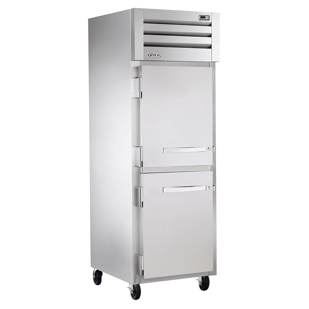 598-STR1R2HSLH 28" One Section Reach In Refrigerator, (2) Left Hinge Solid Doors, 115v