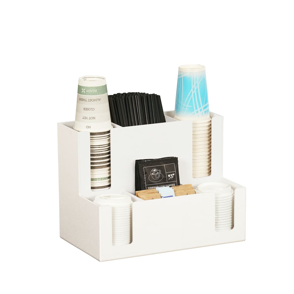 151-204115 Cup & Lid Organizer, 6 Compartment, All Cup Types