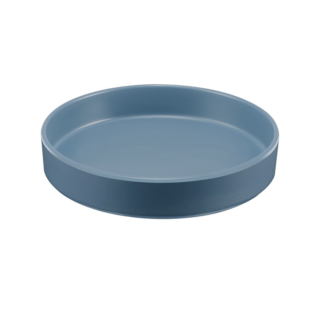 151-220178111 8 1/4" Round Melamine Hudson Plate, Stone Blue