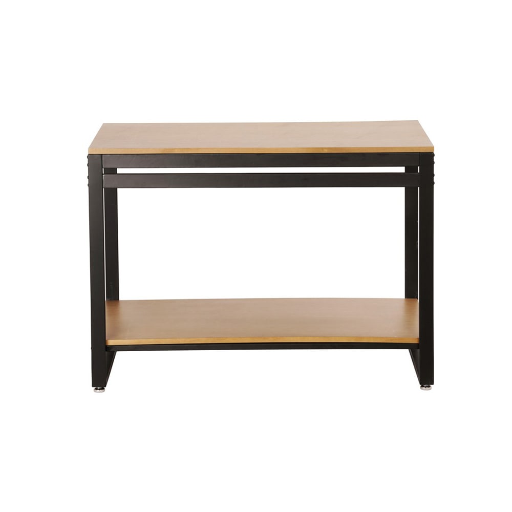 151-2235038S99 Merchandising Table w/ Madera Top & Metal Frame - 38"W x 18"D x 24&q...