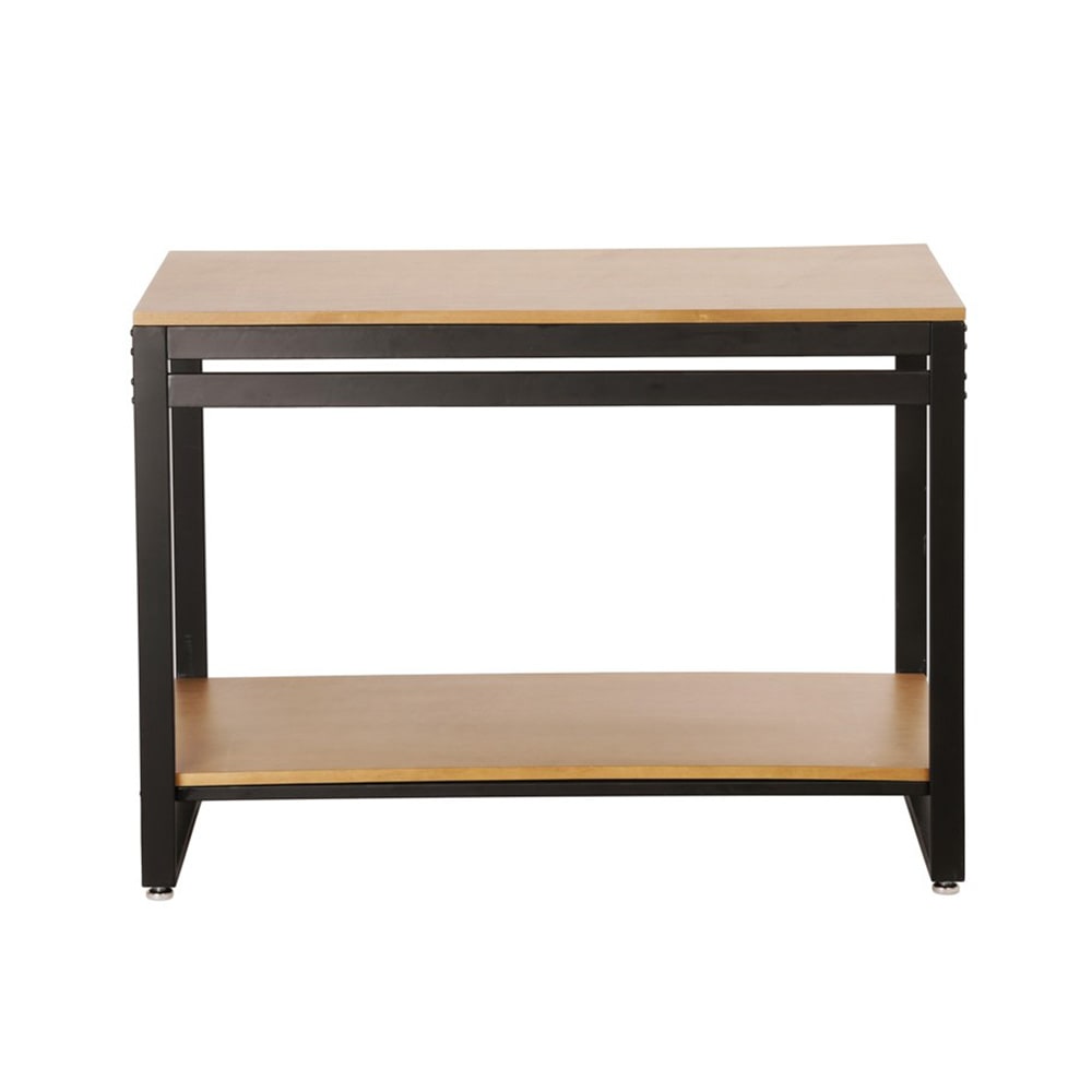 151-223484299 Merchandising Table w/ Madera Top & Metal Frame - 42"W x 24"D x 29 3/...