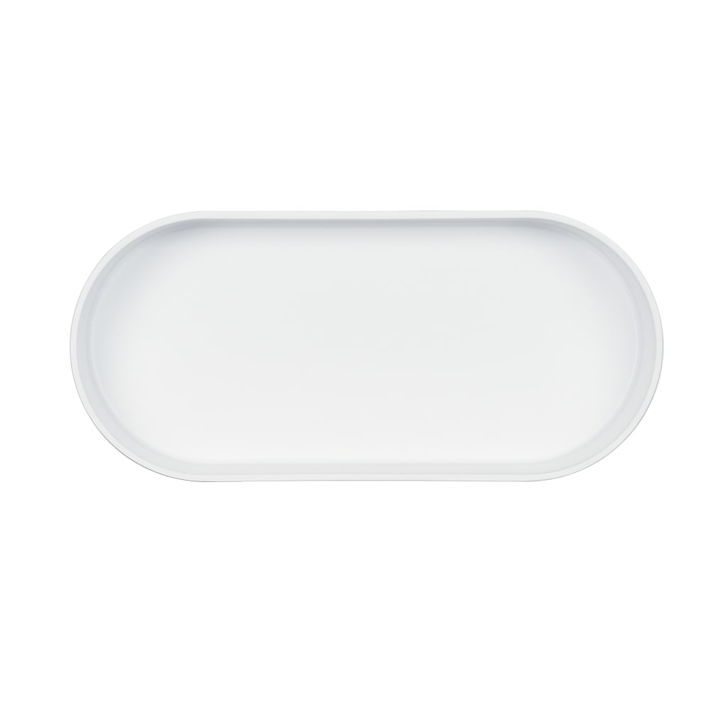 151-2250113615 2 1/4 qt Oval Melamine Deep Bowl, White