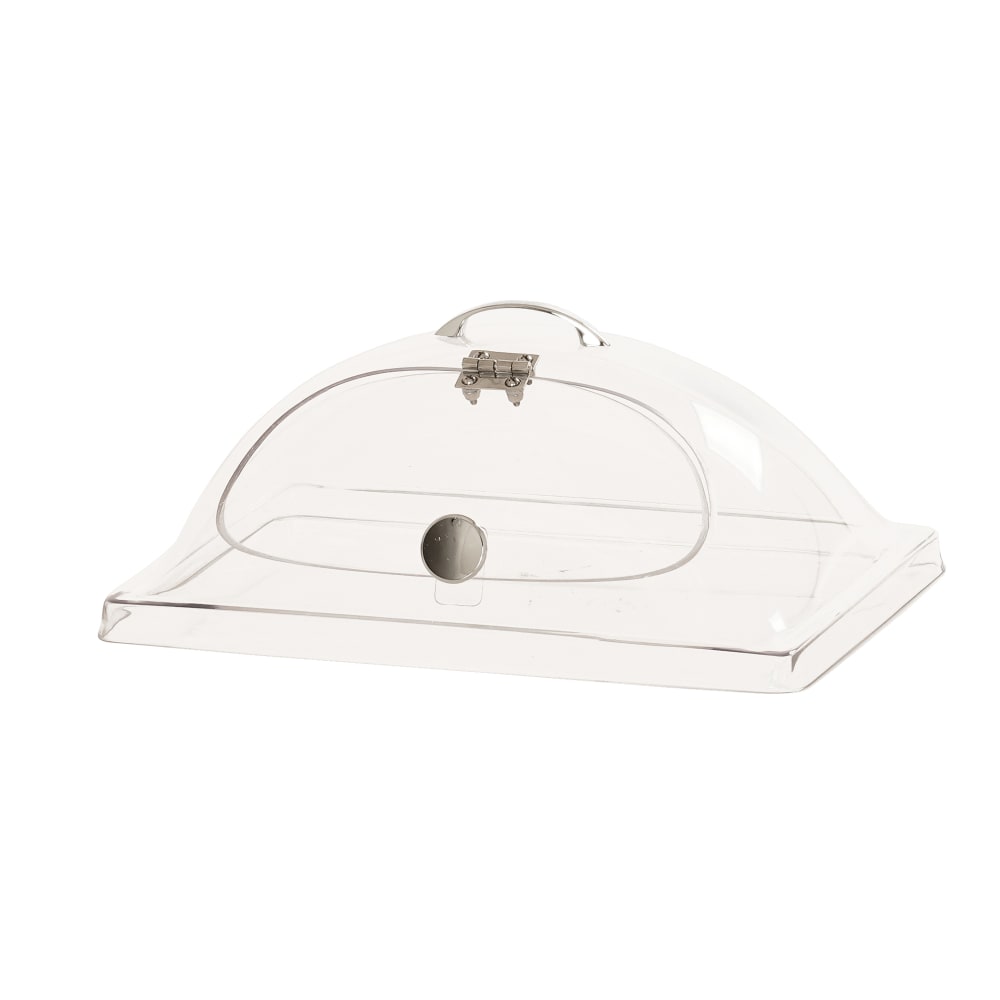 151-23405 Dome Type Cover w/ Hinged Door - 15 1/2" x 11 3/8", Polycarbonate