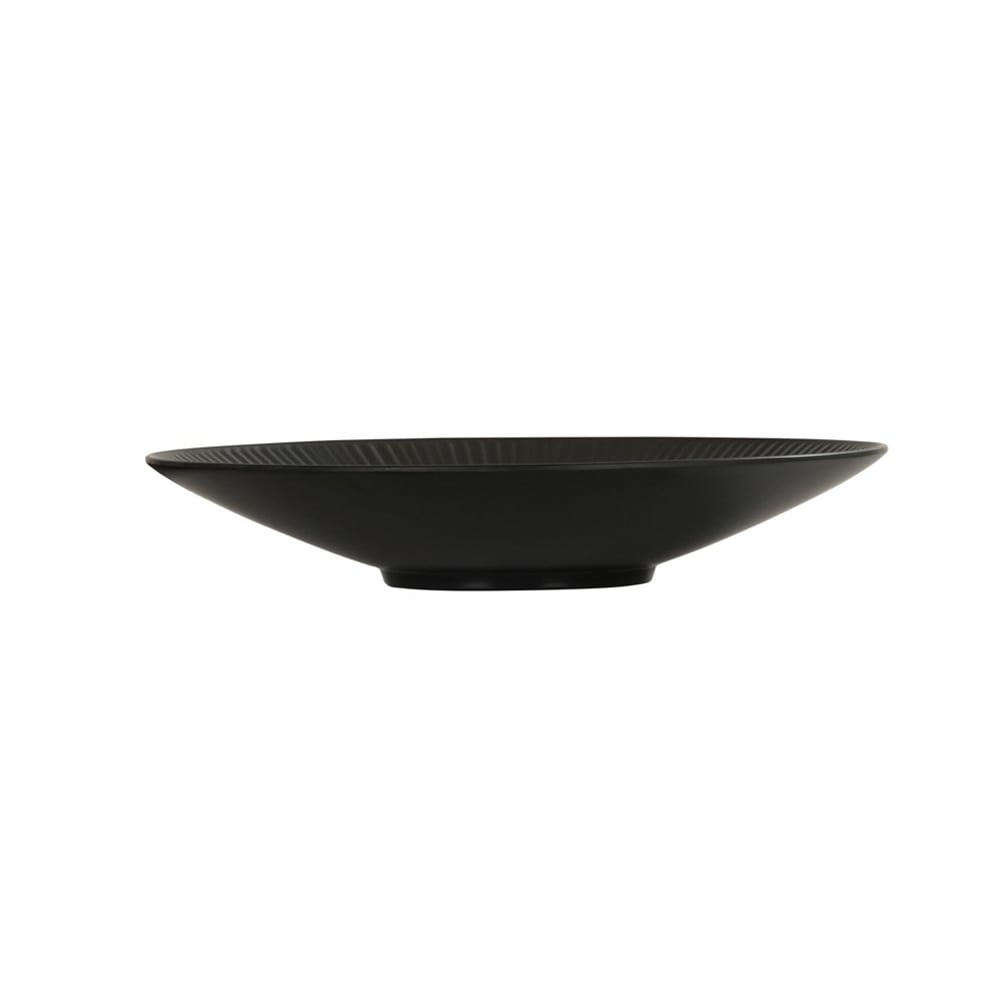 151-240571413 94 oz Round Melamine Serving Bowl - Black