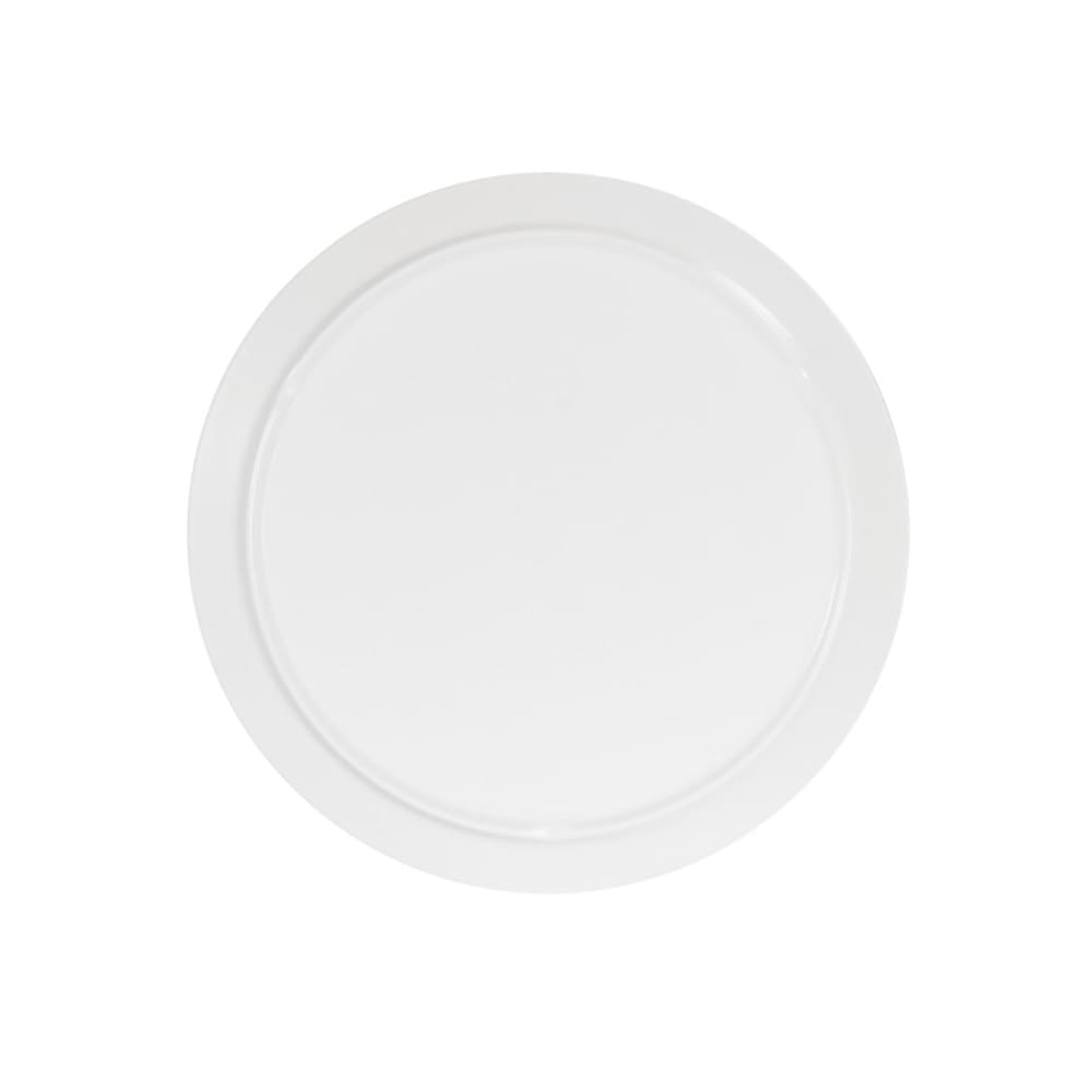 151-241021115 11" Round Melamine Plate, White