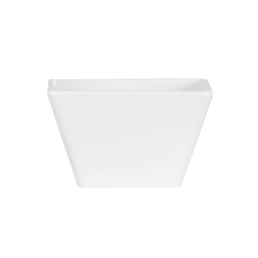 151-SR260 24 oz Square Melamine Bowl - White