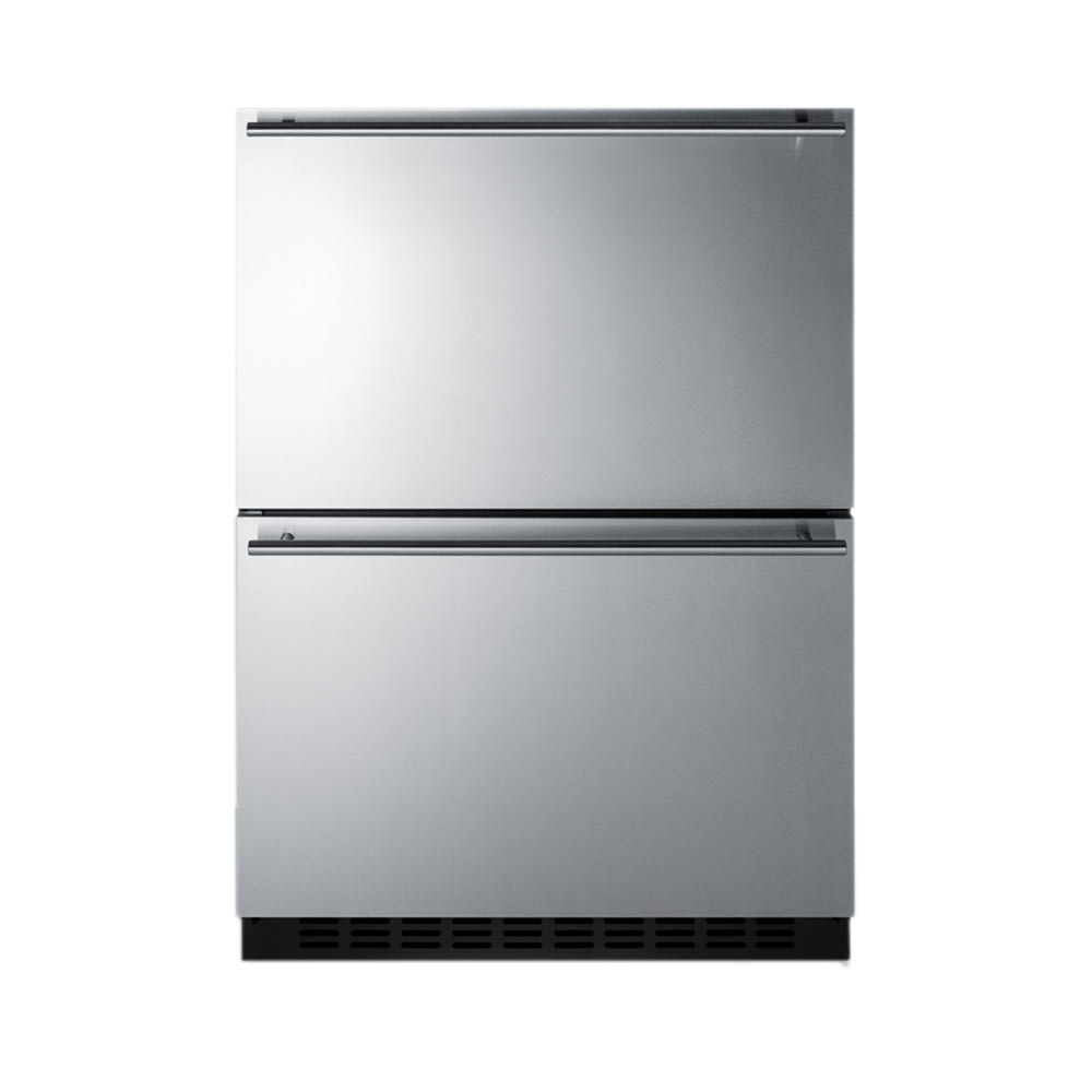 162-ADRD241OS 24"W Outdoor Undercounter Refrigerator w/ (1) Section & (2) Drawers - 115v