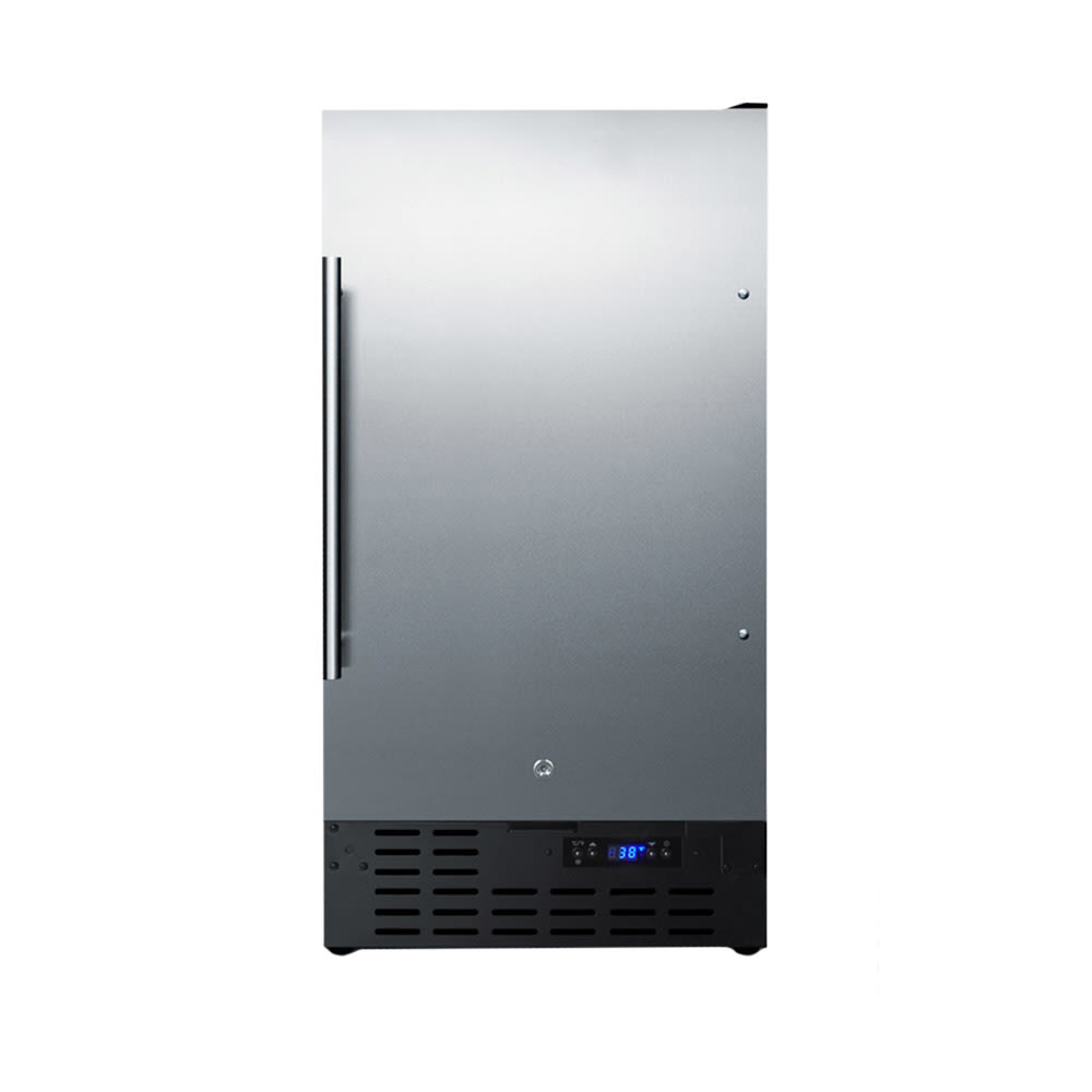 162-FF1843BCSS 17 3/4" W Undercounter Refrigerator w/ 1 Solid Door, 115v