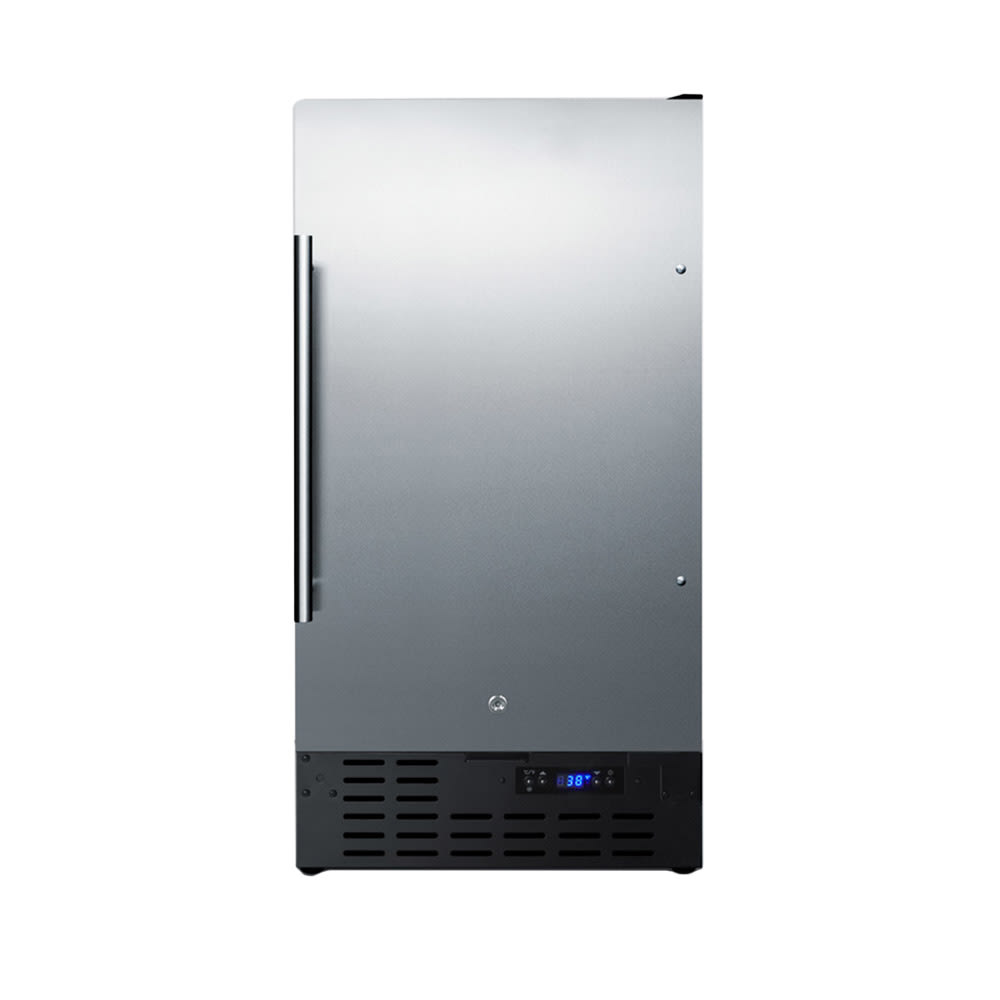 162-FF1843BSS 17 3/4" W Undercounter Refrigerator w/ (1) Section & (1) Door, 115v