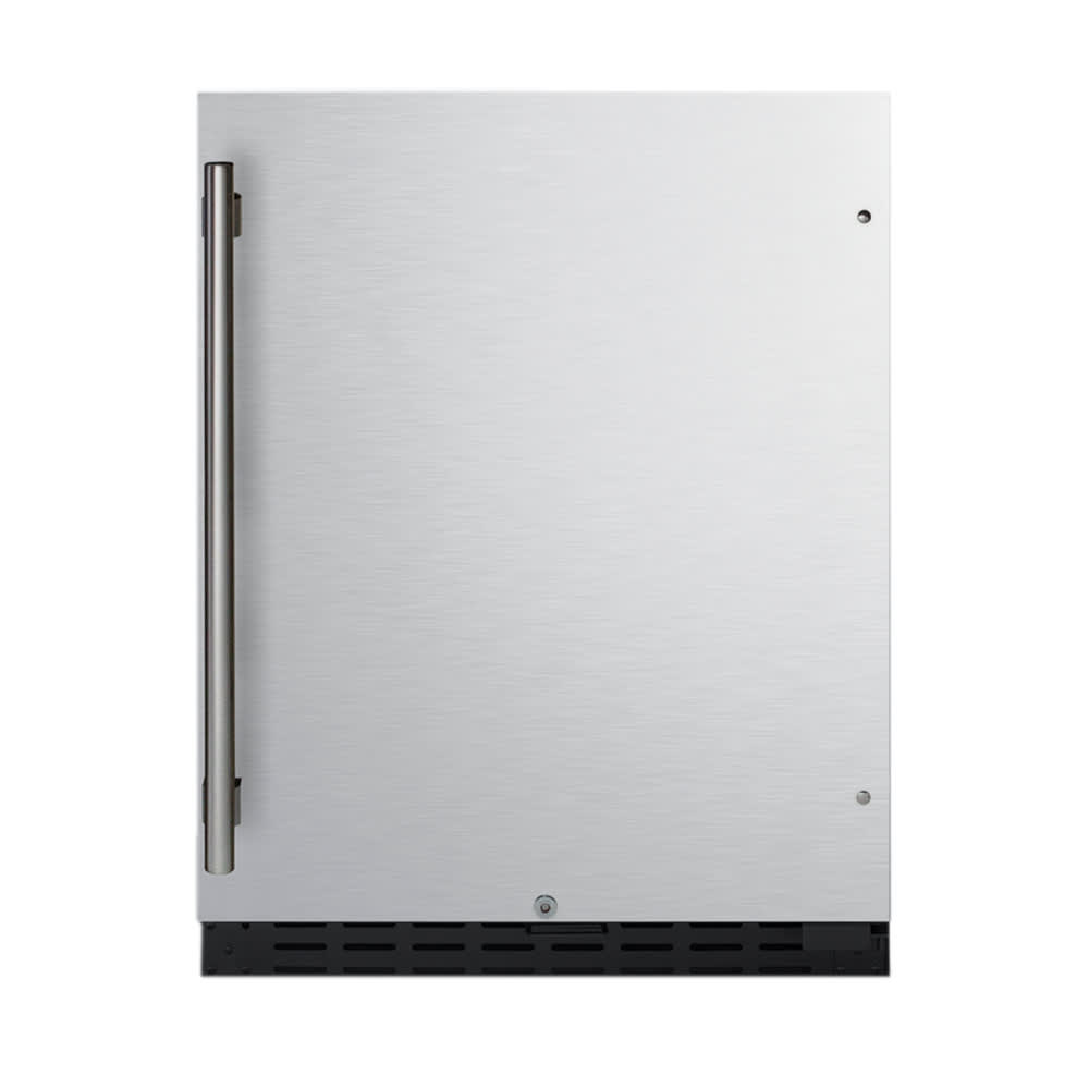 162-AL55CSS 23 1/2"W Undercounter Refrigerator w/ (1) Section & (1) Solid Door - Stainle...