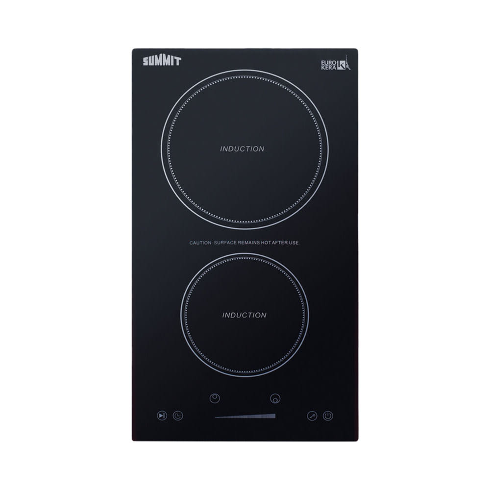 162-SINC2B115 Countertop Induction Cooktop w/ (2) Burners - 115v/1ph