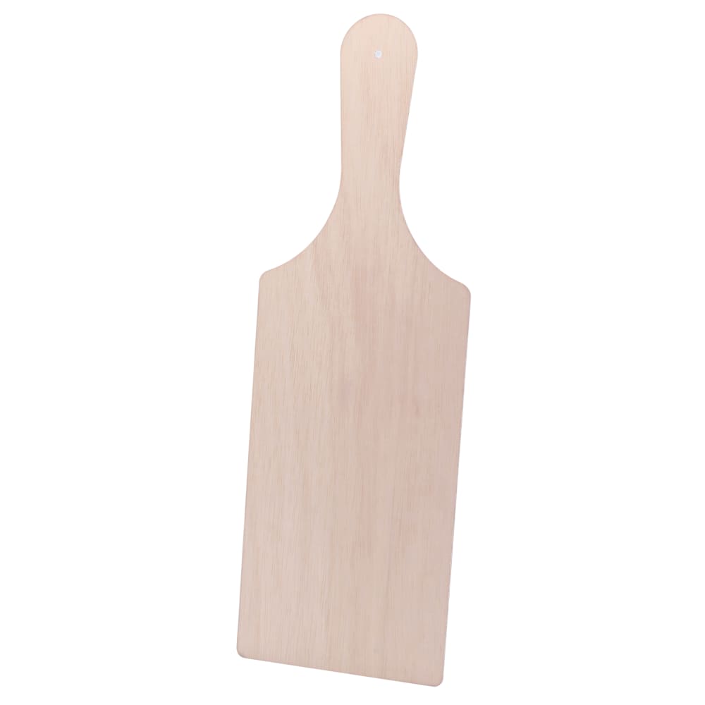 524-CBRC5X1 Rectangular Disposable Serving Board - 5" x 10", Balsa Wood