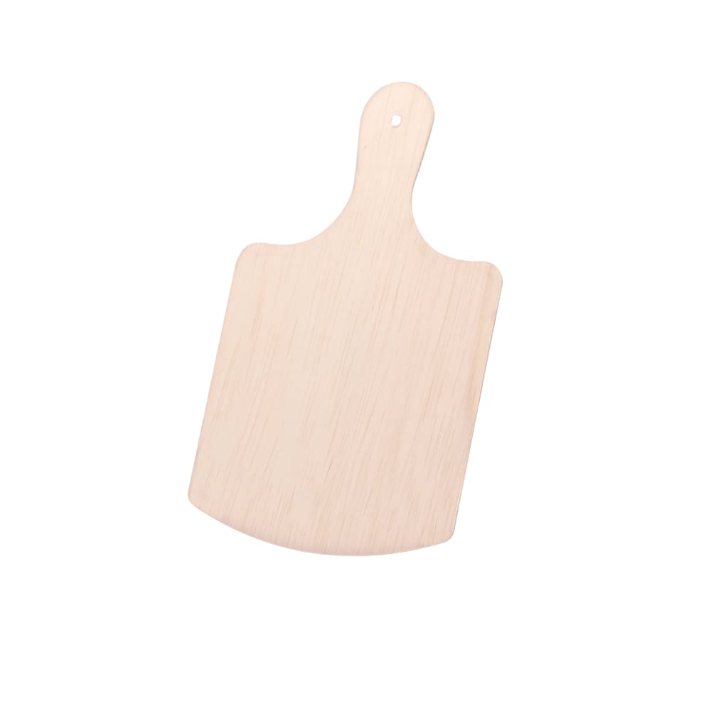 524-CBSQ5X5 5" Square Disposable Serving Board, Balsa Wood