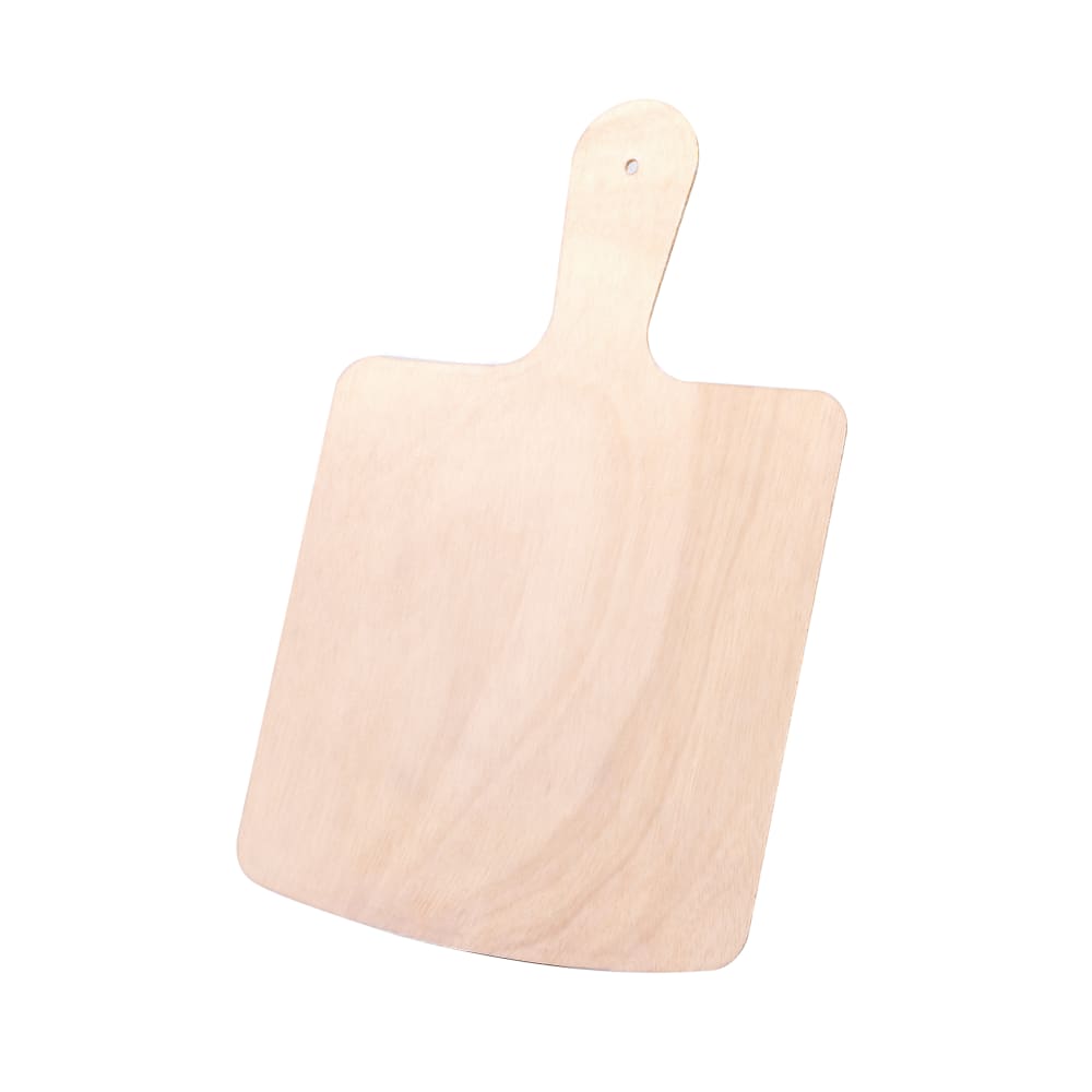 524-CBSQ8X8 8" Square Disposable Serving Board, Balsa Wood