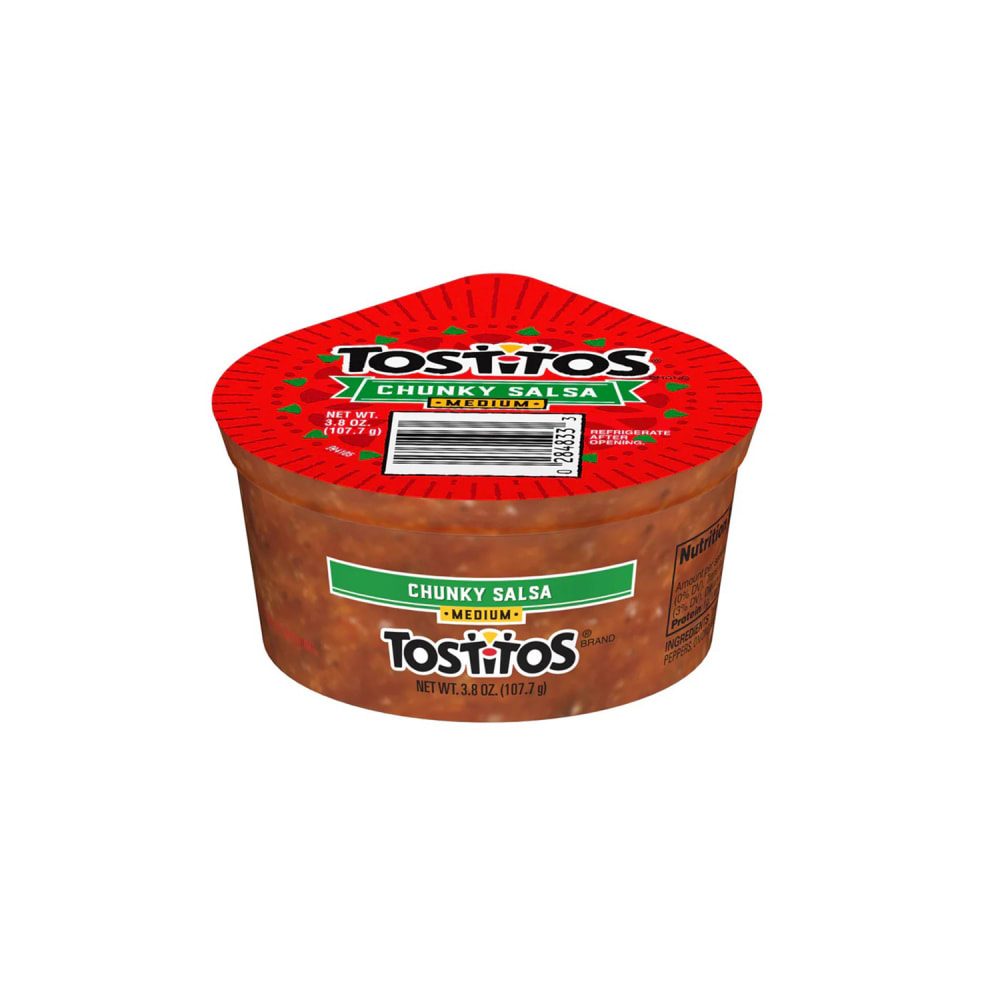 231-5291 3 4/5 oz Single Serve TOSTITOS® Chunky Salsa Cups